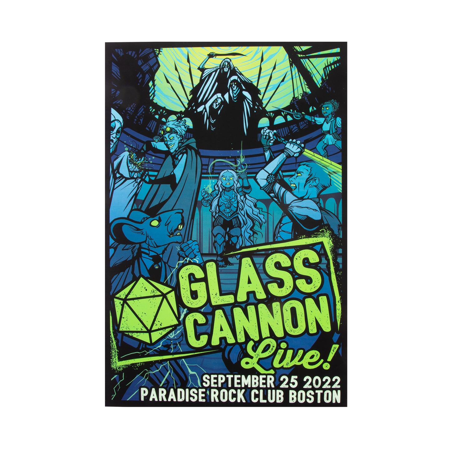 Paradise Rock Club Boston, MA 9/25/22 Poster