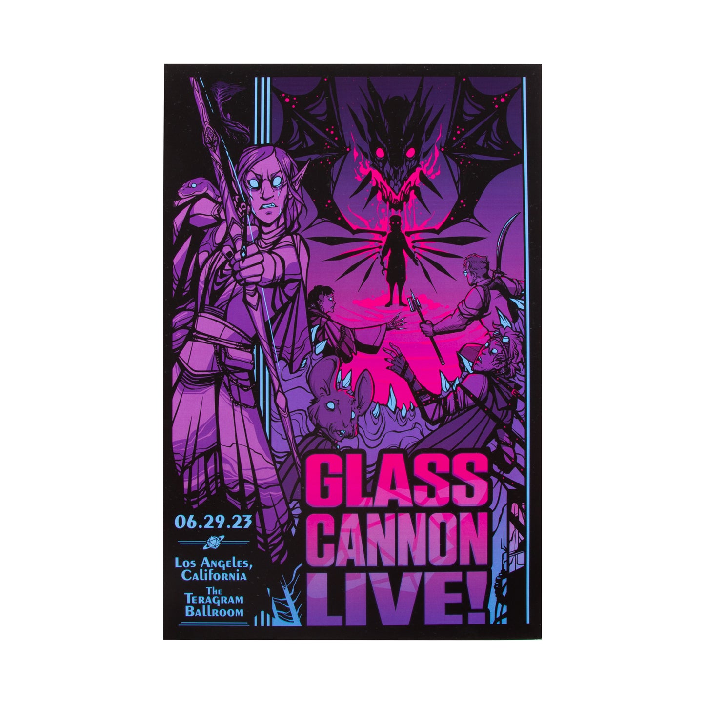 Teregram Ballroom Los Angeles, CA 06.29.23 Poster