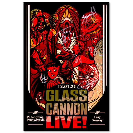 City Winery, PA 12/01/23 Poster