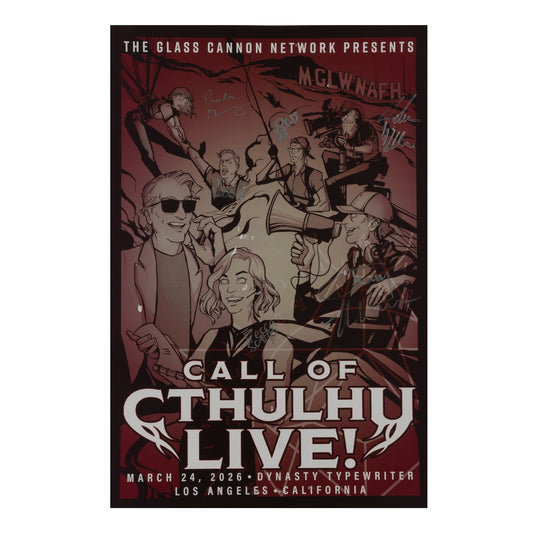 Call of Cthulhu Live! Los Angeles 3/24/26 Poster