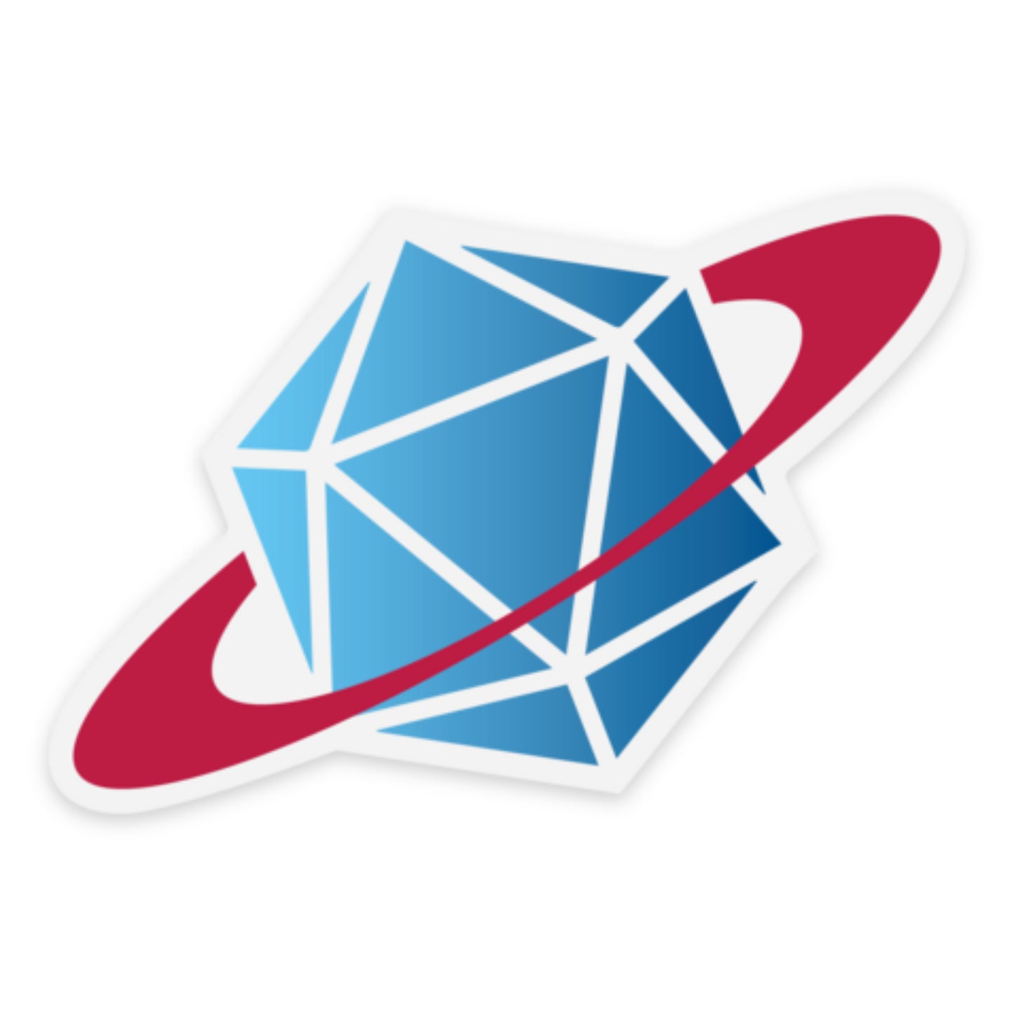 Planet Die Sticker