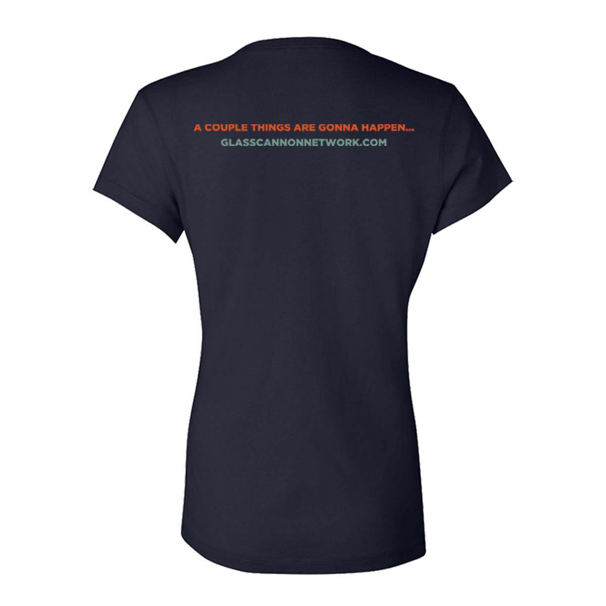 Glass Cannon Network Women's V-Neck T-Shirt