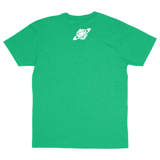 Bird Sketch Unisex Kelly Green T-Shirt