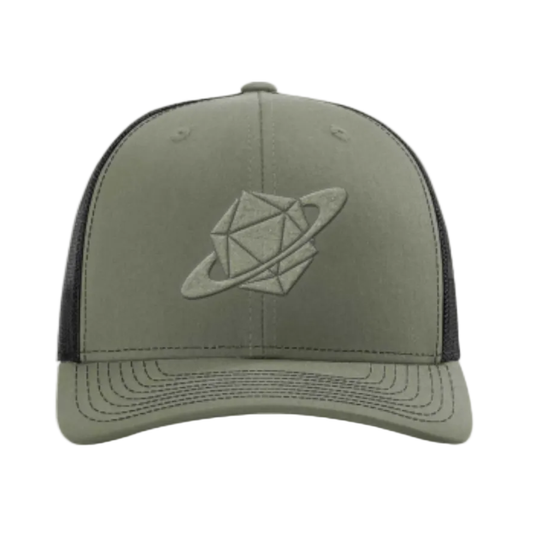 Planet Die Green Stealth Trucker Hat