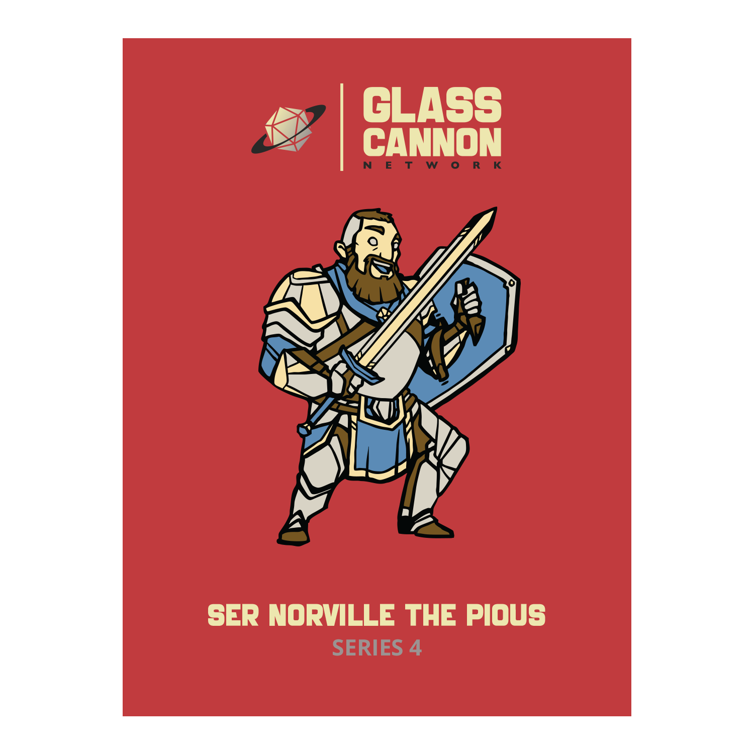 Ser Norville Pin – Glass Cannon