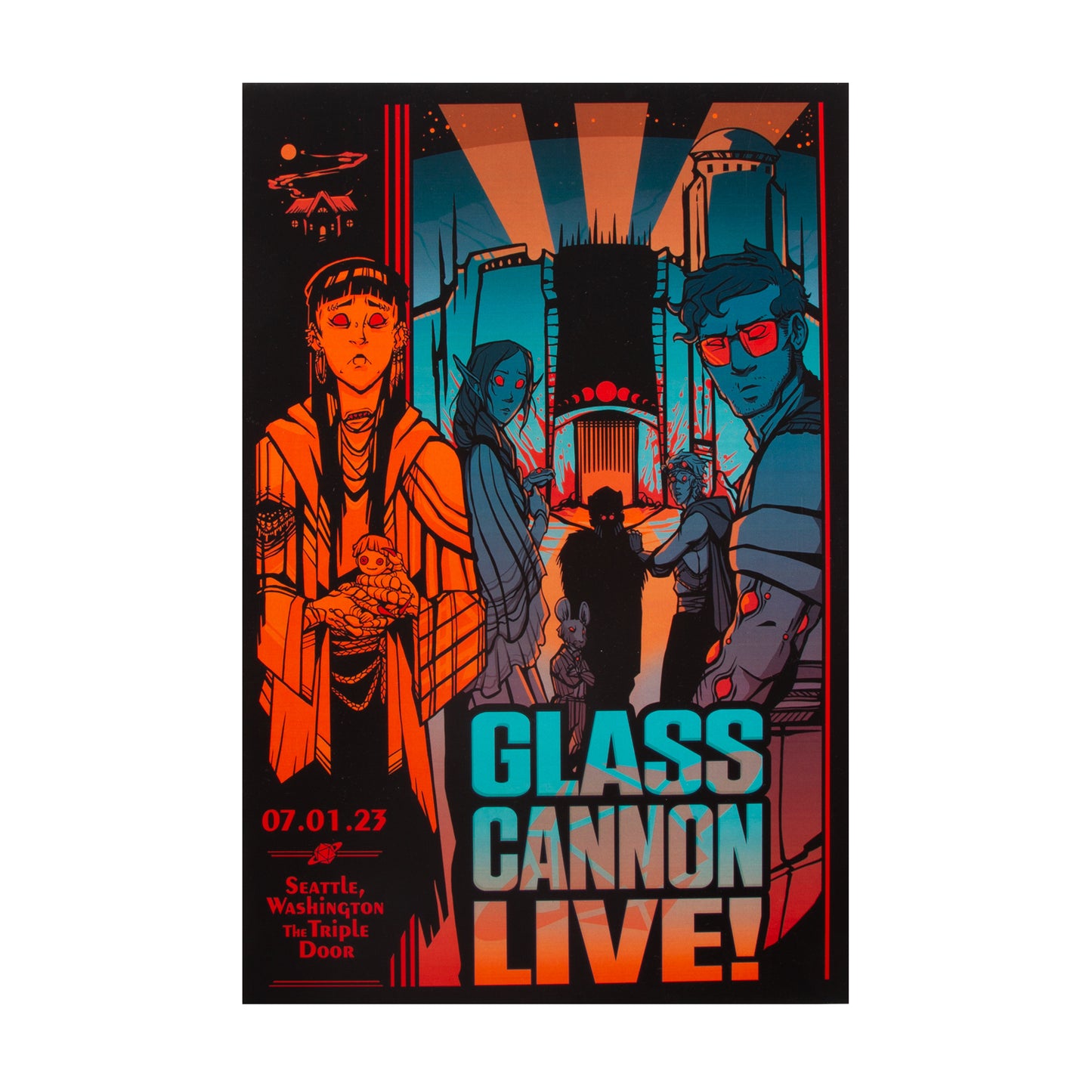 The Triple Door Seattle, Washington 07.01.23 Poster