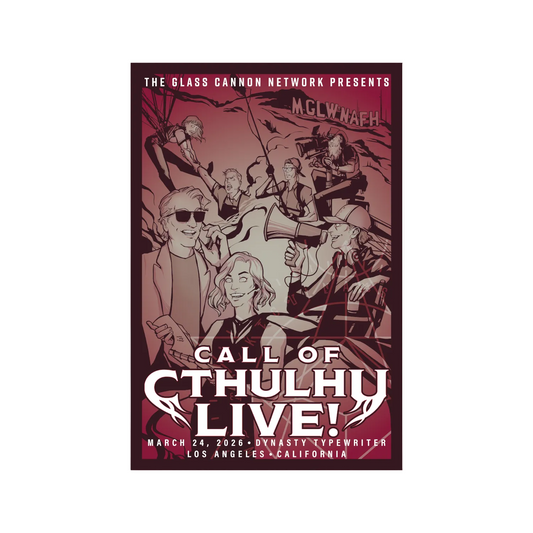Call of Cthulhu Live! Los Angeles 3/24/26 Poster