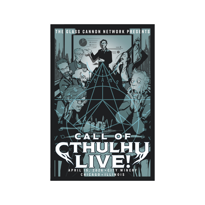 Call of Cthulhu Live! Chicago 4/15/26 Poster