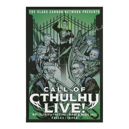 Call of Cthulhu Live! Dallas 05/13/26 Poster