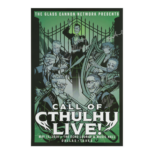 Call of Cthulhu Live! Dallas 05/13/26 Poster