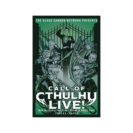 Call of Cthulhu Live! Dallas 05/13/26 Poster