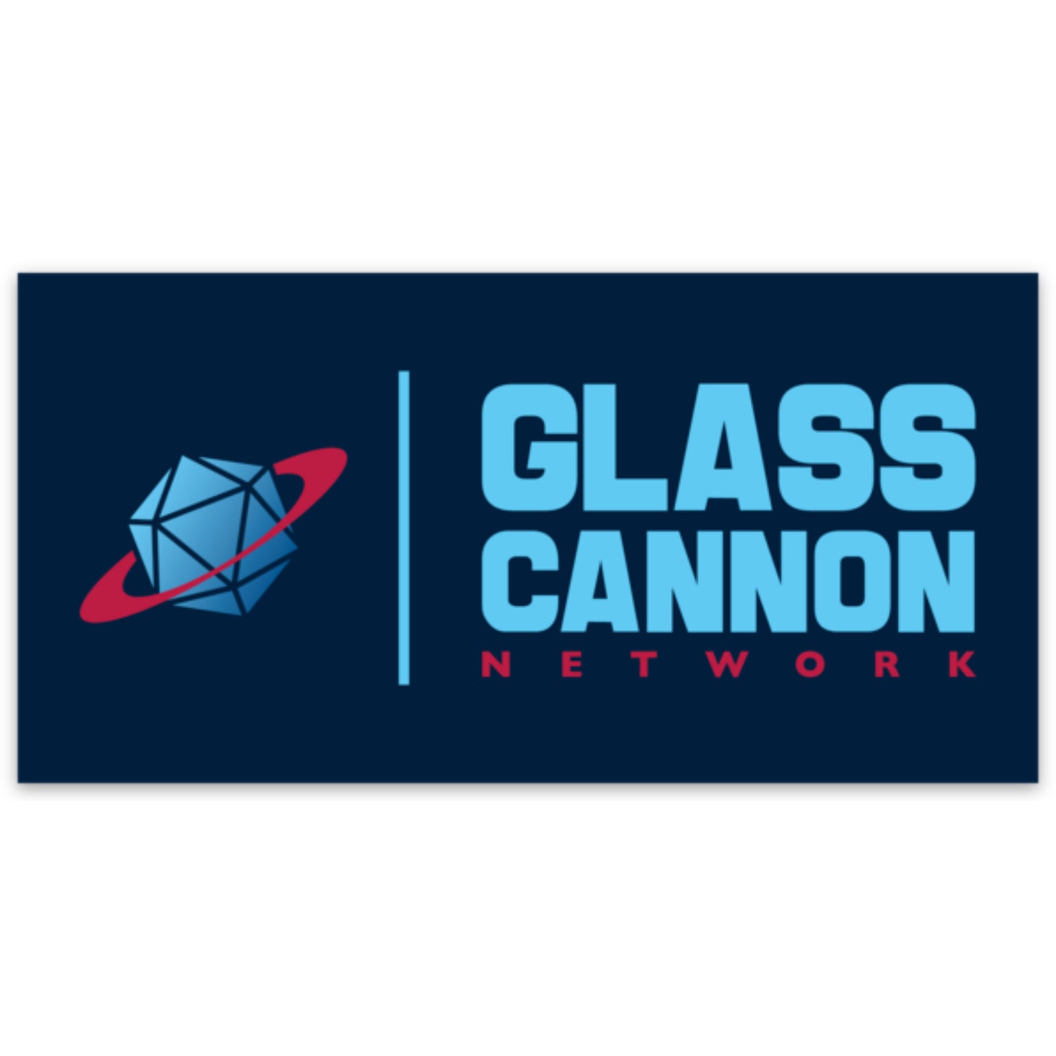 GCN Logo Sticker – Glass Cannon