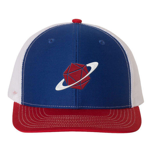 Planet Die Red, White & Blue Hat