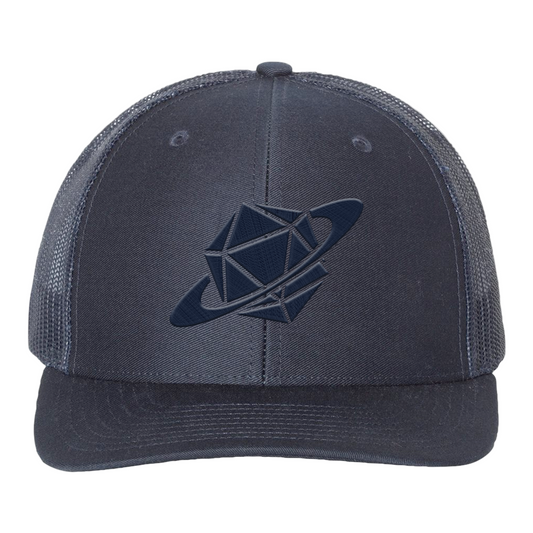 Planet Die Navy Stealth Trucker Hat