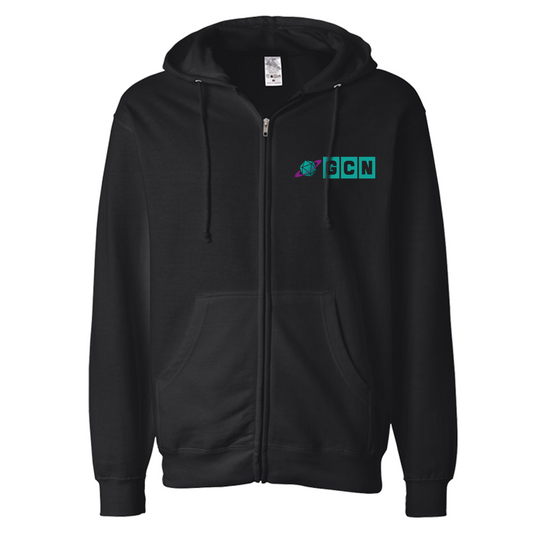 GCN Hoodie Purple & Teal
