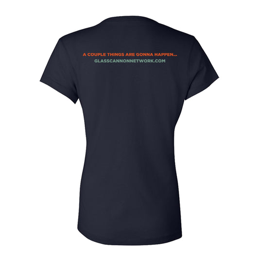 Glass Cannon Network Women's V-Neck T-Shirt