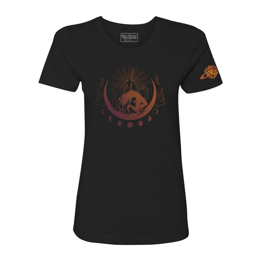 Women's Four Bears T-Shirt, Orange