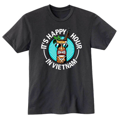 Roger's Happy Hour Black T-Shirt