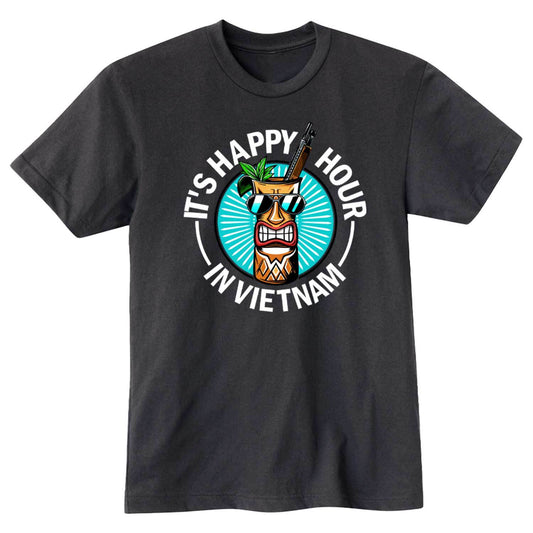 Roger's Happy Hour Black T-Shirt